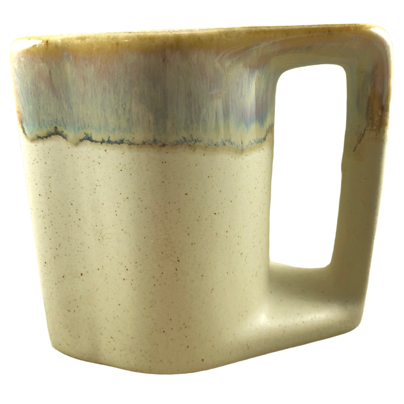 Rodolfo Padilla Kokopelli Drip Glaze Pottery Mug Padilla Stoneware