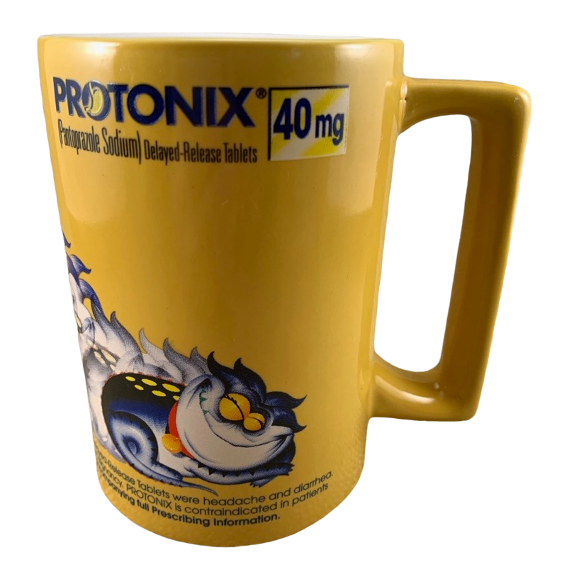 Protonix IV Pharmaceutical Monster Mug NEW IN BOX