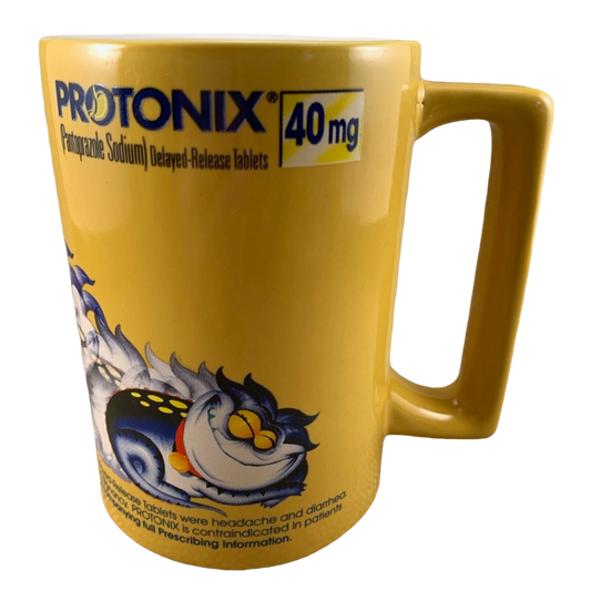 Protonix IV Pharmaceutical Monster Mug NEW IN BOX