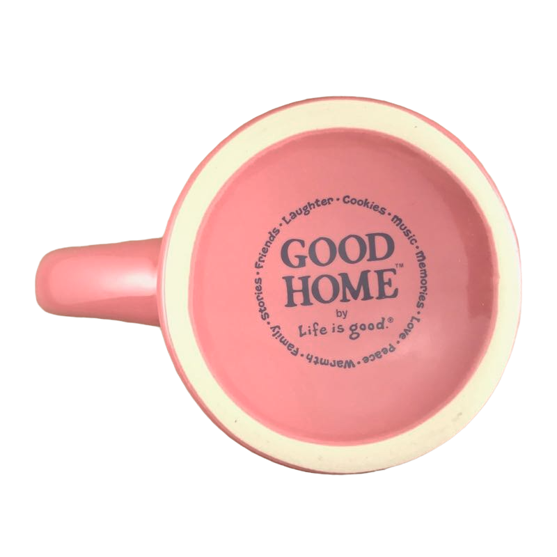 Life is Good Daisy Pink Mug