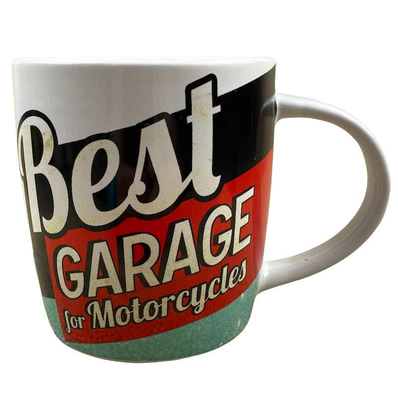 Best Garage For Motorcycles Mug Nostalgic Art Merchandising