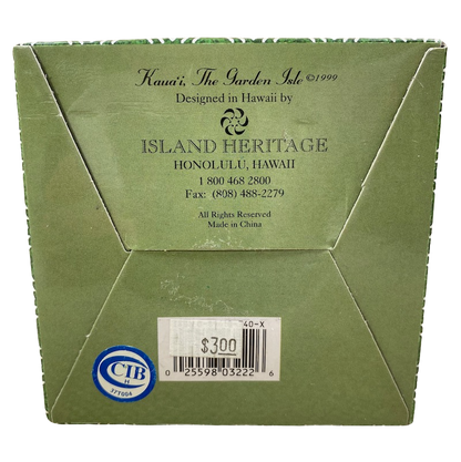 Kaua'i The Garden Isle Mug Island Heritage NEW IN BOX