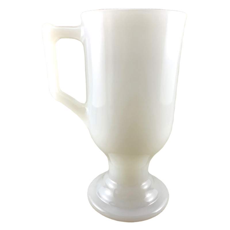 Washakie Grill & Lounge Worland Wyoming Milk Glass Pedestal Mug