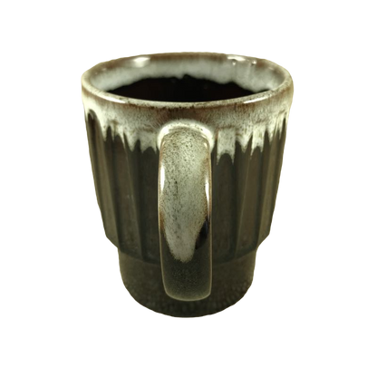 Vintage Stacking Drip Glaze Japan Mug