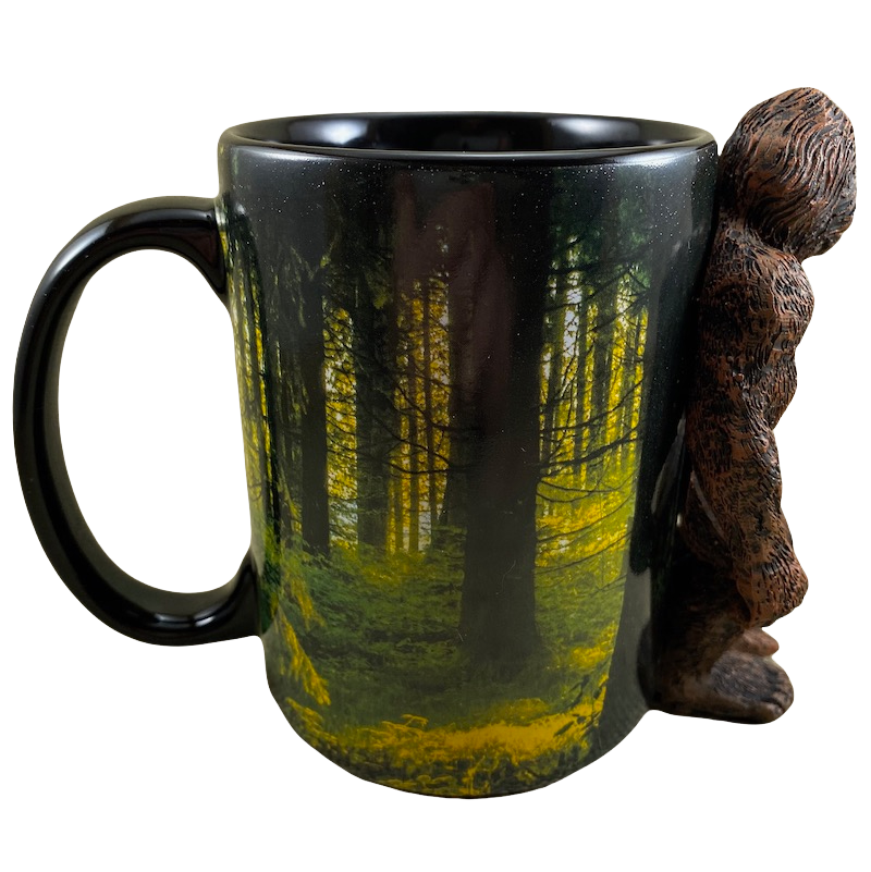 Bigfoot Sasquatch 3D Figural Mug