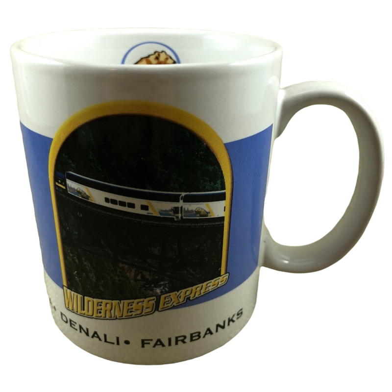 Wilderness Express Alaska Railroad Train Mug