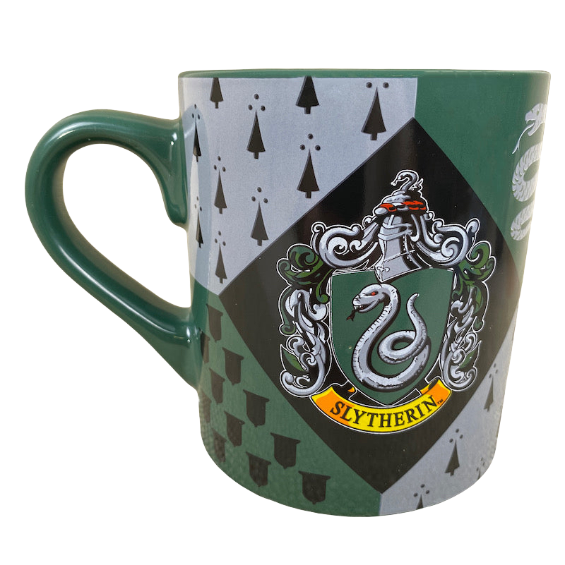Harry Potter Slytherin Crest Mug Silver Buffalo