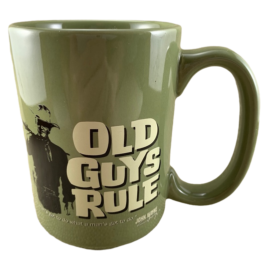 Old Guys Rule John Wayne Got To Do Mug OGR Accessories NEW IN BOX