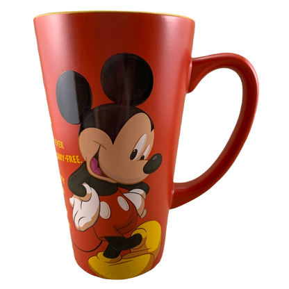 Mickey Mouse Checklist Tall Mug Disney Store