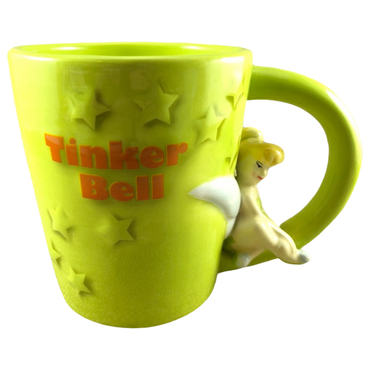 Tinker Bell 3D Figural Handle Disney Parks Mug Disney