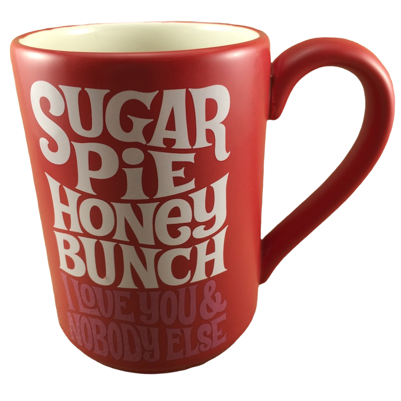 Celebrating 50 Years Of Motown Sugar Pie Honey Bunch I Love You & Nobody Else Mug Hallmark