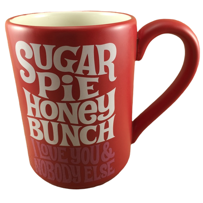 Celebrating 50 Years Of Motown Sugar Pie Honey Bunch I Love You & Nobody Else Mug Hallmark