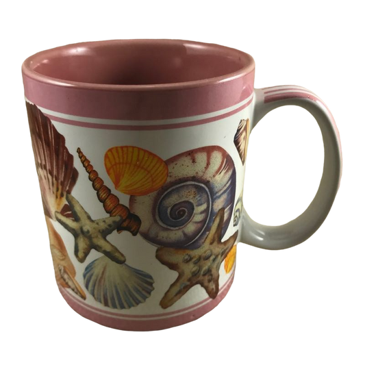 Seashells Pink Mug Island Heritage