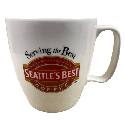 Seattle's Best Coffee Serving The Best White Mug