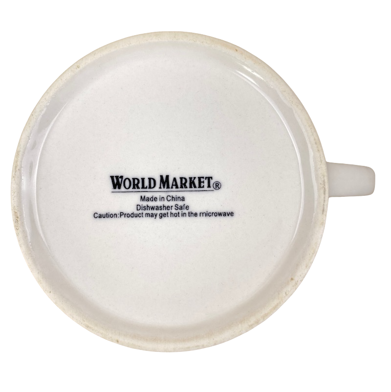 Paisley Pattern Embossed Beaded Mug World Market