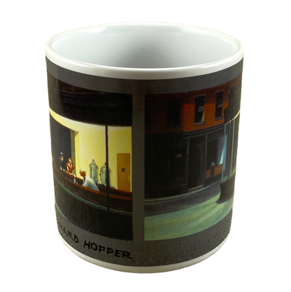 Edward Hopper Nighthawks Masterpiece Collection Cappuccino Mug Copco NEW