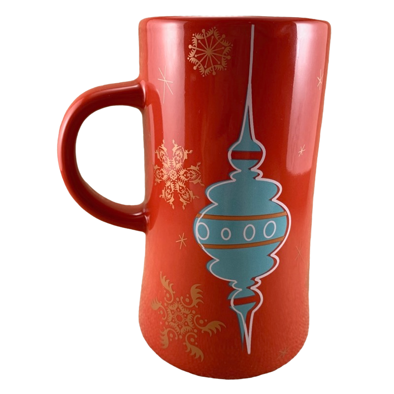 Christmas Ornament Red Mug Caribou Coffee