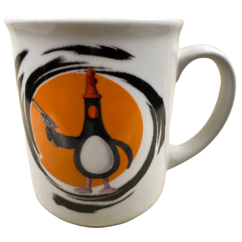 Feathers McGraw Penguin Wallace And Gromit Mug Churchill