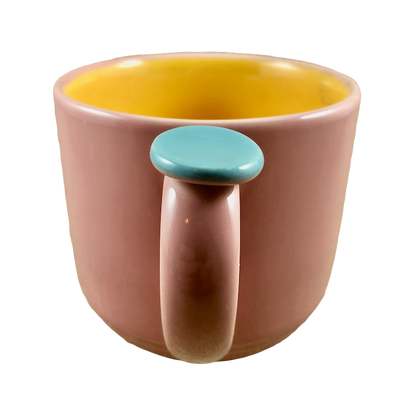 Colorways ThumbPrint Pink Mug Yellow Interior Green Thumb Lindt Stymeist