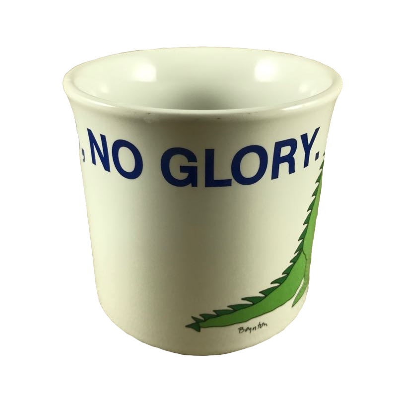 No Guts, No Glory Sandra Boynton Mug Recycled Paper Products