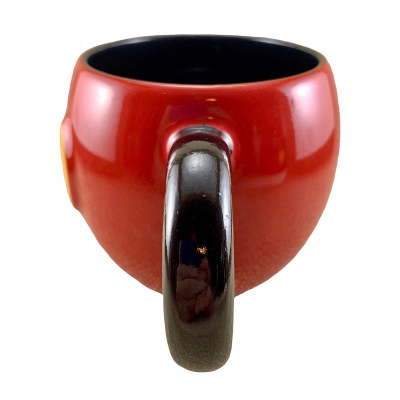  Disney Mickey Mouse Red Molded Mug with Arm : Everything Else