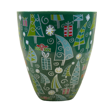 Christmas Trees & Gifts Barista Mug 2003 Starbucks