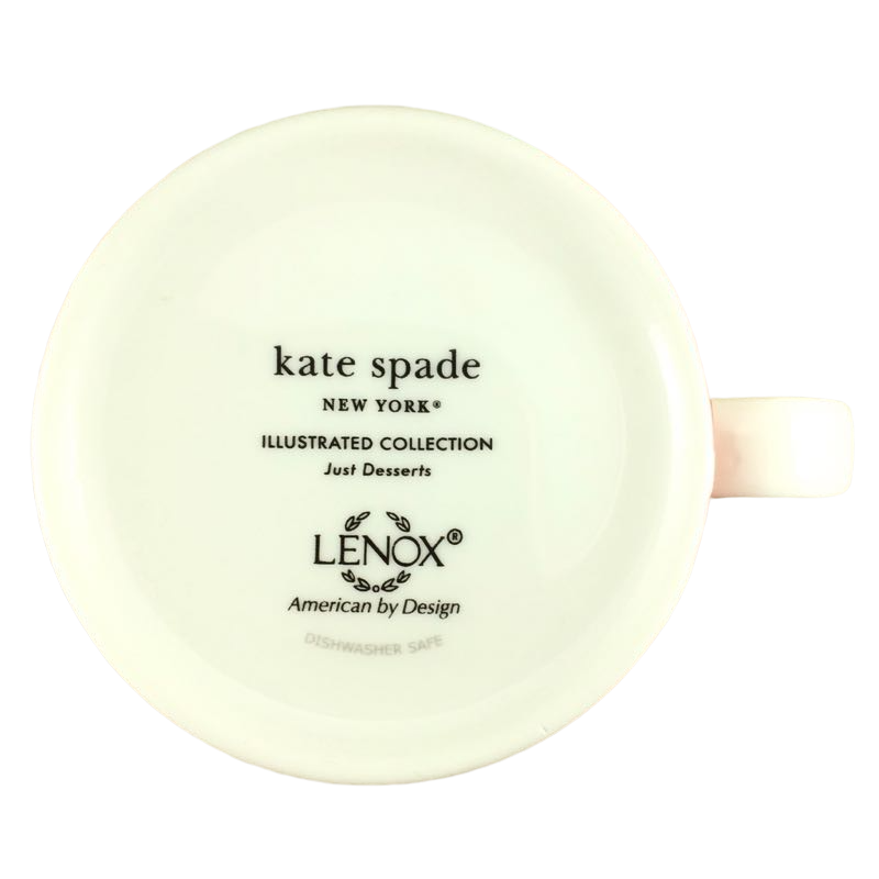 Kate Spade Illustrated Collection Just Desserts Mug Lenox