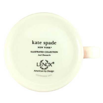 Kate Spade Illustrated Collection Just Desserts Mug Lenox