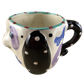 Whimsical 3D Figural Dog Head Mug