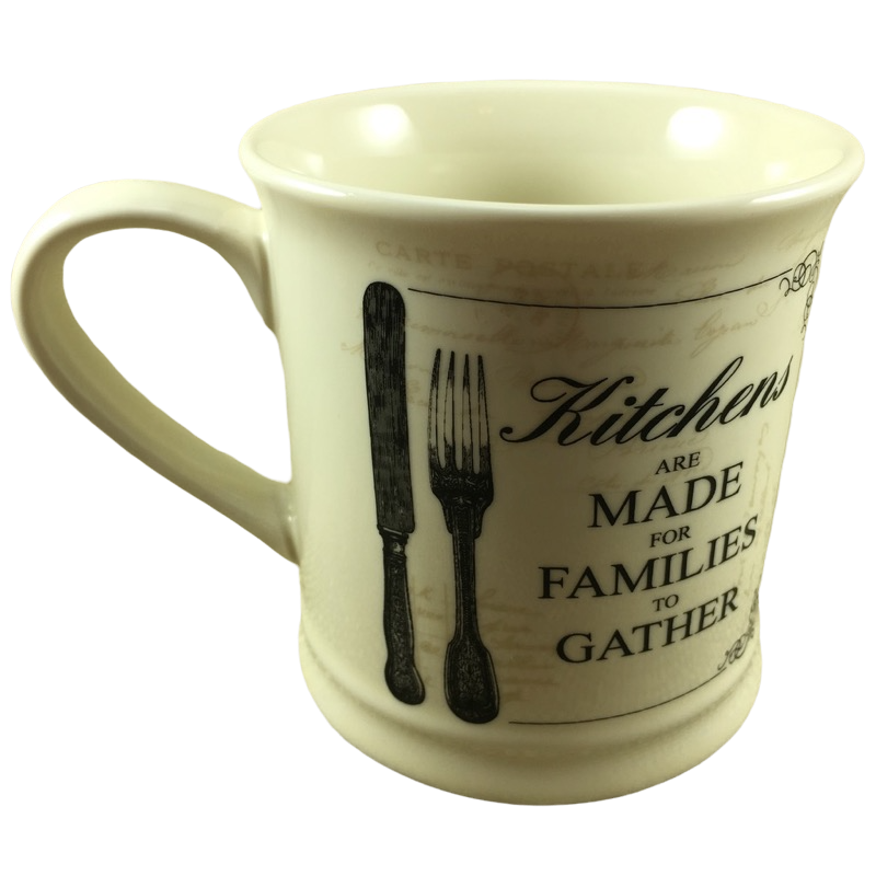 Kitchens Are Made For Families To Gather Mug Home Essentials