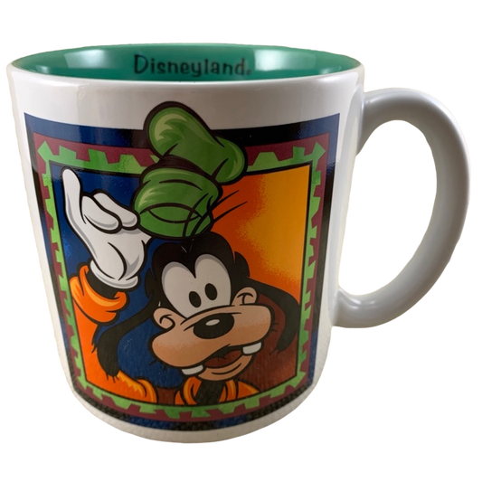 Goofy Tipping His Hat & Smiling Disneyland Oversized Mug Disney