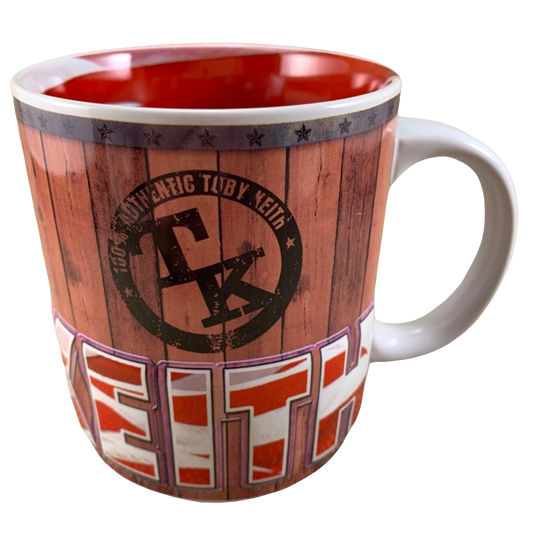 Toby Keith Stars & Stripes Eagle Silhouette Mug