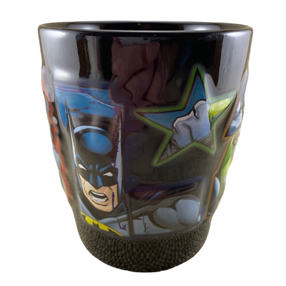 Justice League America Six Flags Embossed Mug