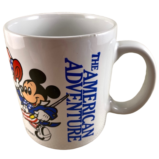 Mickey Mouse World Showcase Epcot Center The American Adventure Mug Disney
