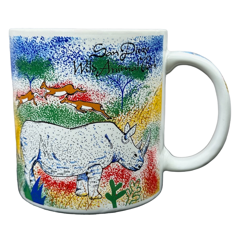 Jill Gotschalk San Diego Zoo Wild Animal Park African Animals Mug