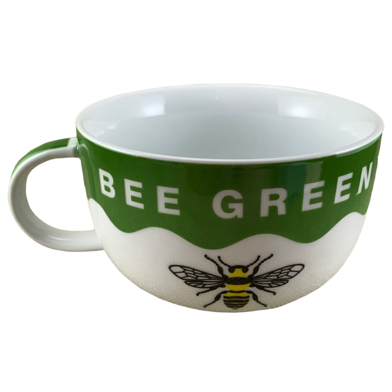 Bee Green Mug NEW IN BOX