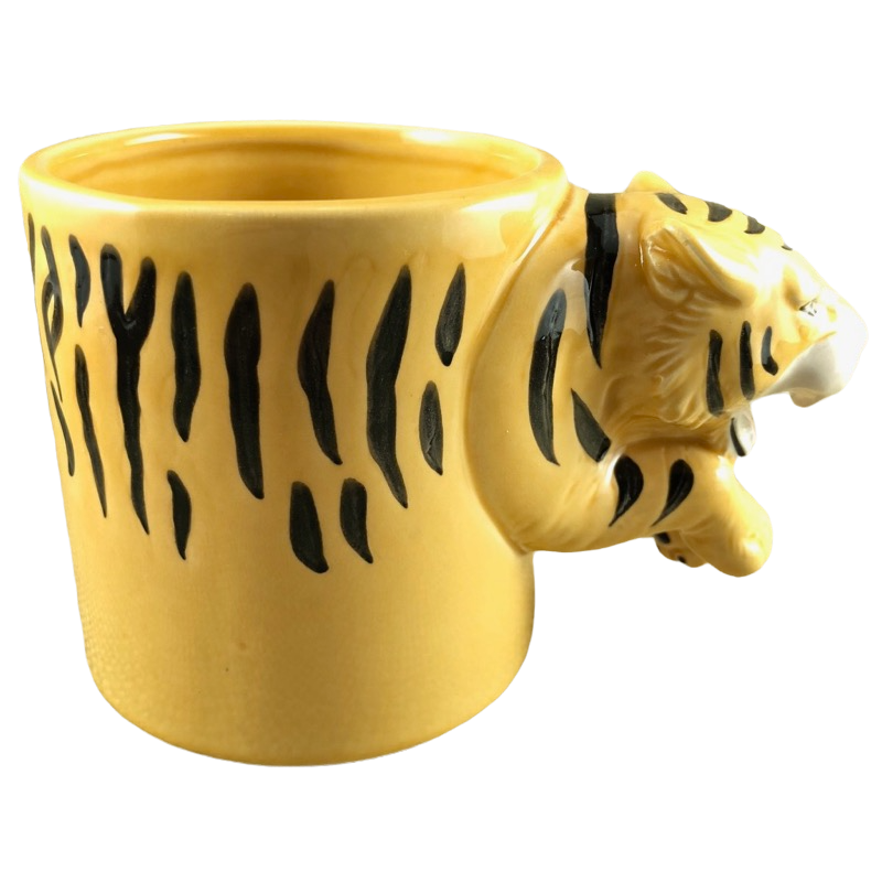Figural 3D Tiger Mug Bergschrund