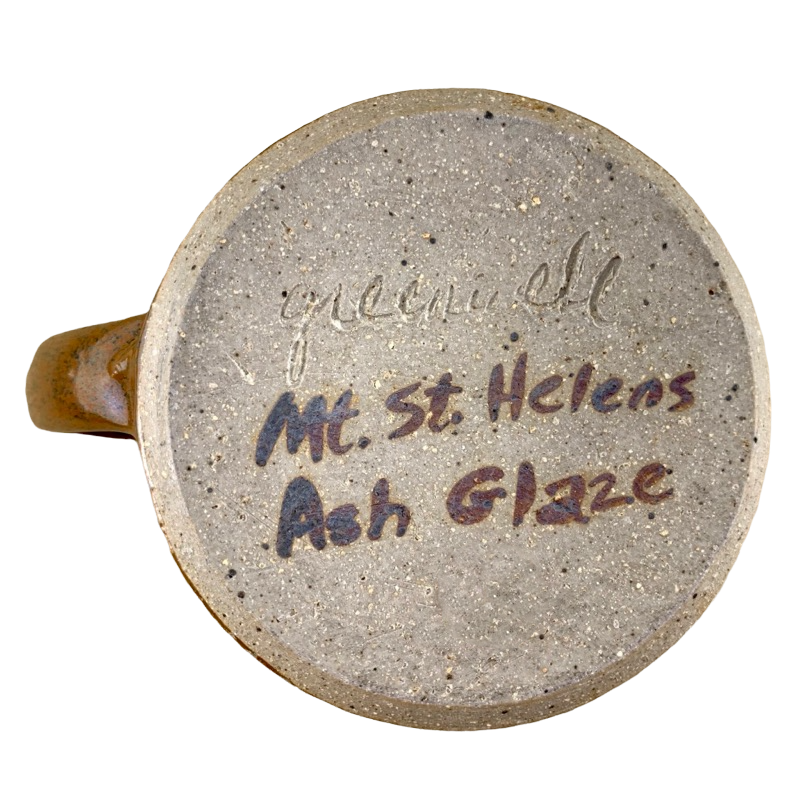 Mt. St. Helens Ash Glaze Mug