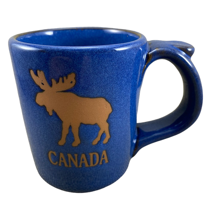 Canada Moose Etched Mug