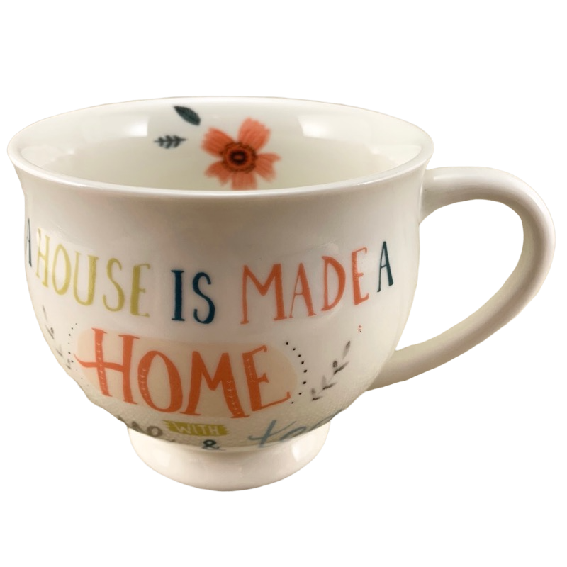 A House Is Made A Home With Love & Tea Mug