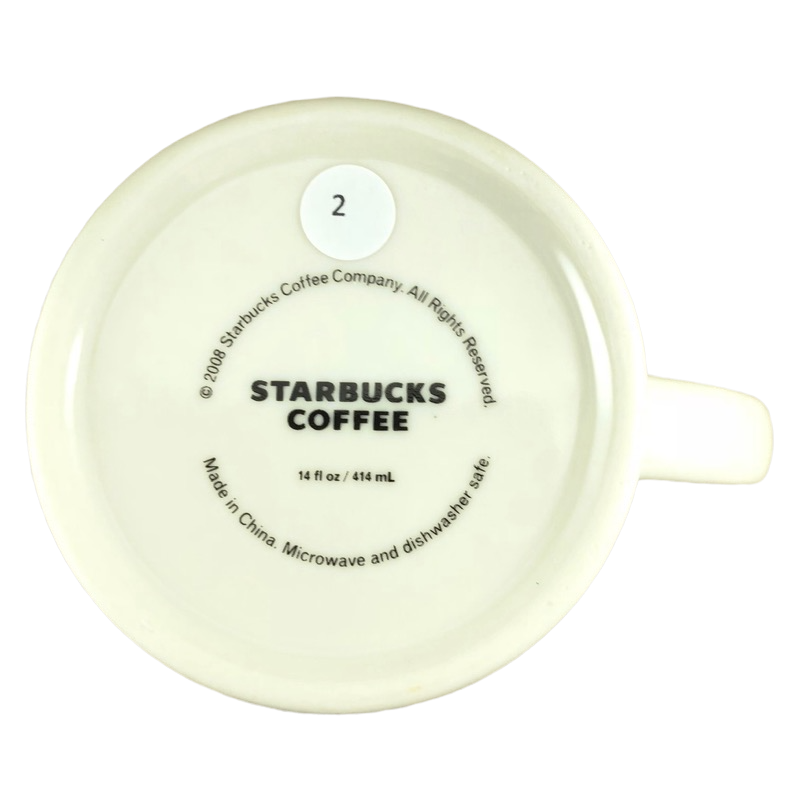 12 Days of Christmas Gold Words Mug Starbucks – Mug Barista