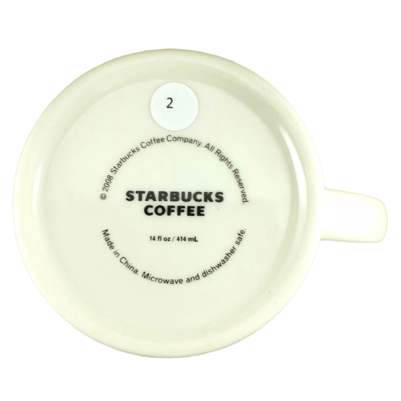 Starbucks Christmas Holiday Espresso / Coffee Cups Mugs 3 oz.- 14