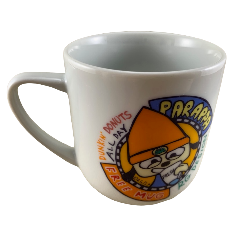 Dunkin' Donuts Japan Sunny Funny And PaRappa The Rapper Mug
