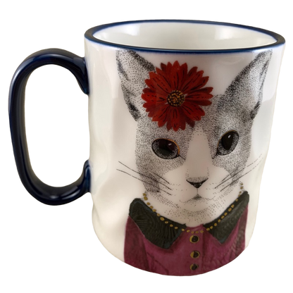 Hipster Animal Cat Mug Signature Housewares