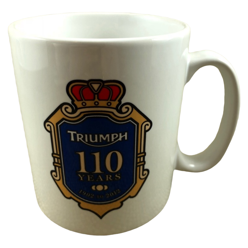 Triumph 110 Years 1902 to 2012 Mug