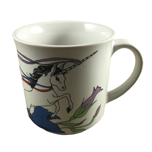 Unicorn And Flowers Mug Recycled Paper Products