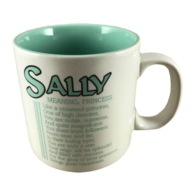 SALLY Poetry Name Mug Papel