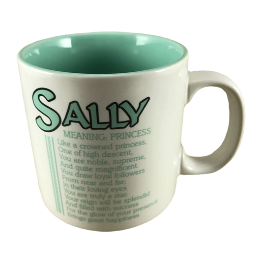 SALLY Poetry Name Mug Papel