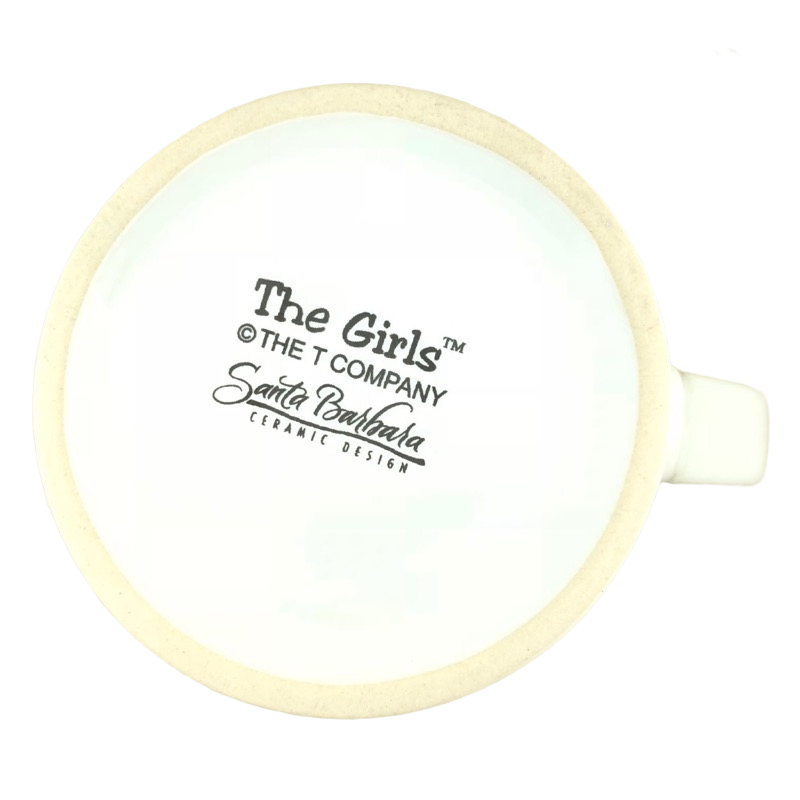 The Girls Telephone Girl Mug Santa Barbara Ceramic Design