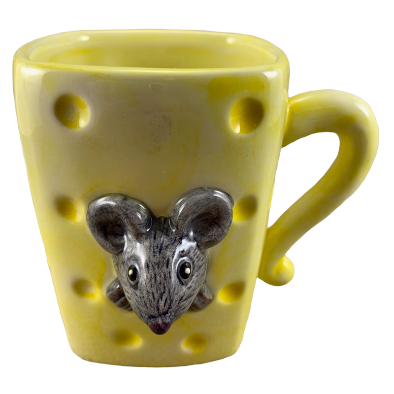 Wisconsin Cheese 3D Figural Mouse Mug